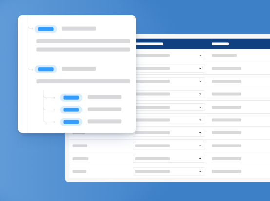 Screen showing a IBISWorld data points